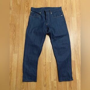 G-STAR 5650 Relaxed Tapered Jeans Men’s 34WX32L Button Fly